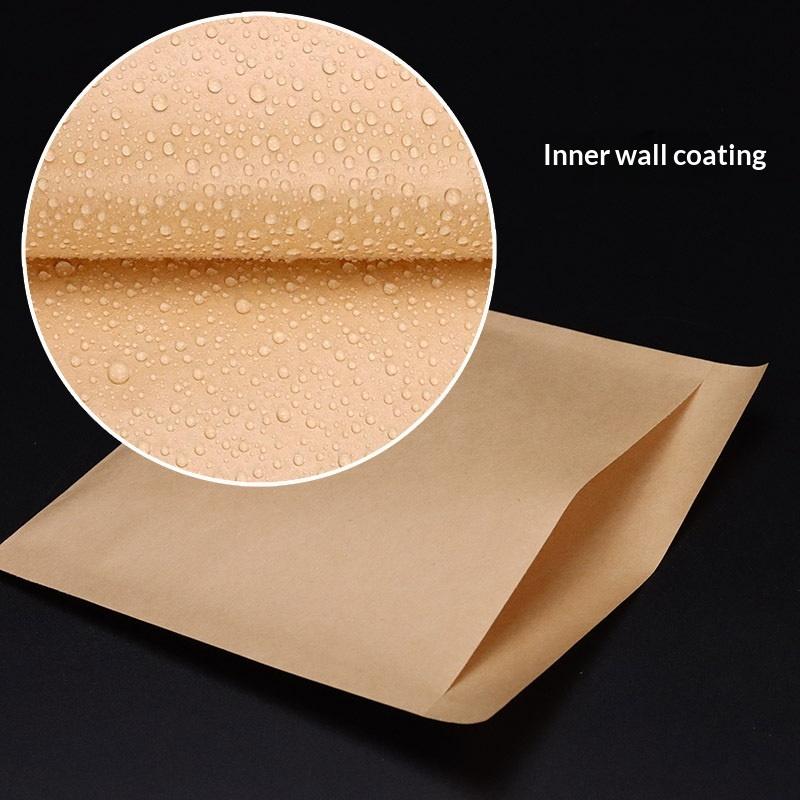 100Pcs Sandwich Wrappers Oil-Proof Bags Party Favor Bag Envelopes Merchandise Bags For Snack Cookie Popcorn Disposable Paper