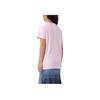 Pinko Pattern Letter Print Round Neck Pullover Short Sleeve T-Shirt Women T-shirts Pink 100789A1P8-N78