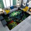 Fantasy Flower Pattern Floor Mats Door Front Decoration Home Living Room Floor Mats