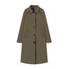 Kaslead New Arrival Women's Fashion Style Stylish Simple and Versatile Casual Single-Breasted Trench Coat Outwear