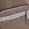 Calvin Klein Adjustable Shoulder Straps Zipper Closure Recycled Polyester Fabric Backpack Men Backpack Khaki-Gray HH3819-098