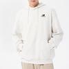 New Balance Sweatshirts Unisex White Hooded Moderate Regular 5CD38831-OA