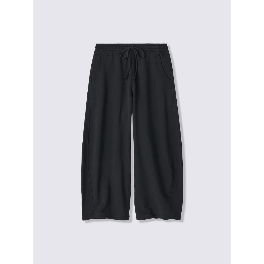 Gu By Uniqlo 3d Sweat Barrel Pants Ul  Short Length 