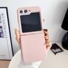 Silicone Phone Case for Samsung Galaxy Z Flip5 5G,Anti-scratch Protective Folding Phone Cover