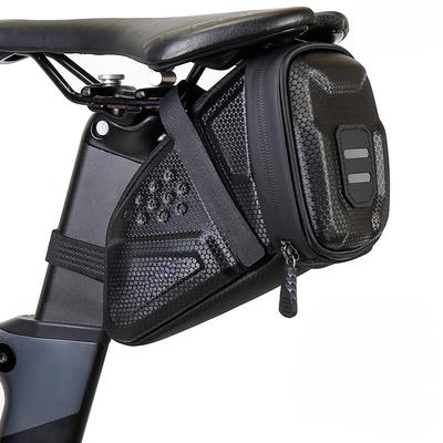 1PC Bicycle Tail Bag Saddle Bag Mountain Bike EVA Hard Shell Road Bike Rear Bag Cycling Equipment Accessories