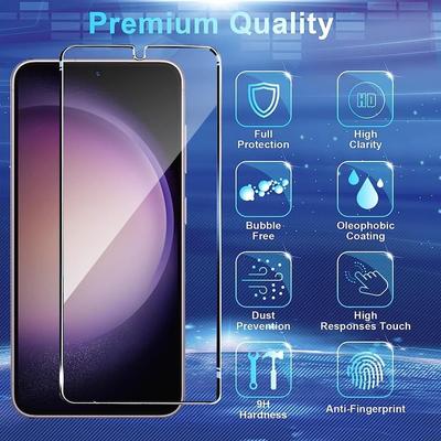 Vingerafdruk ontgrendelen gehard glas voor Samsung Galaxy S24 Ultra S23 S22 S21 Plus S20 FE schermbeschermer voor Samsung Galaxy Note 20 glasfilm