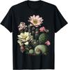 Cactus Succulent Plant Retro Cacti Botany Botanical Graphic Gift Unisex T-Shirt