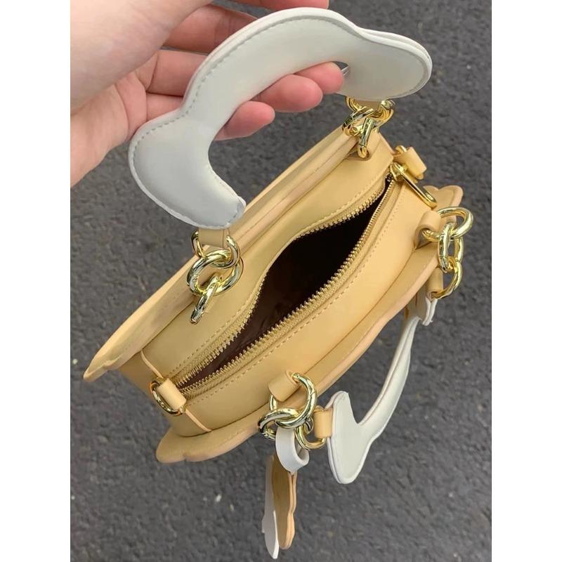 

Сумка Niche Cream Cloud для женщин, японских и корейских девушек, симпатичные сумки, простая и универсальная сумка через плечо на одно плечо