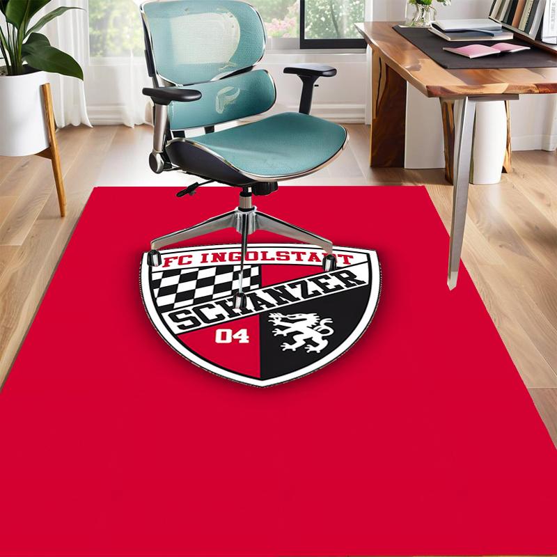 1pc Football Team Design Area Rug - Non-Slip, Soft & Cozy Floor Mat for Living Room, Bedroom, Office - Indoor/Outdoor Decorative Carpet