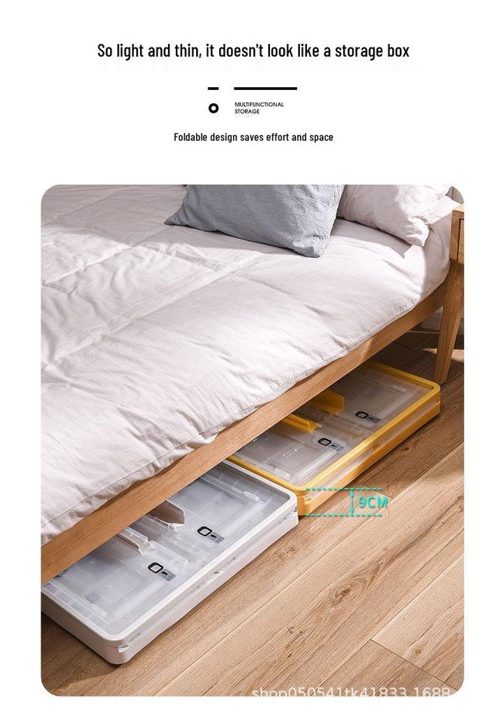 Extra Large Multifunctional Folding Storage Box with Lid