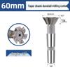 Inlaid Alloy Straight Shank Dovetail Milling Cutter