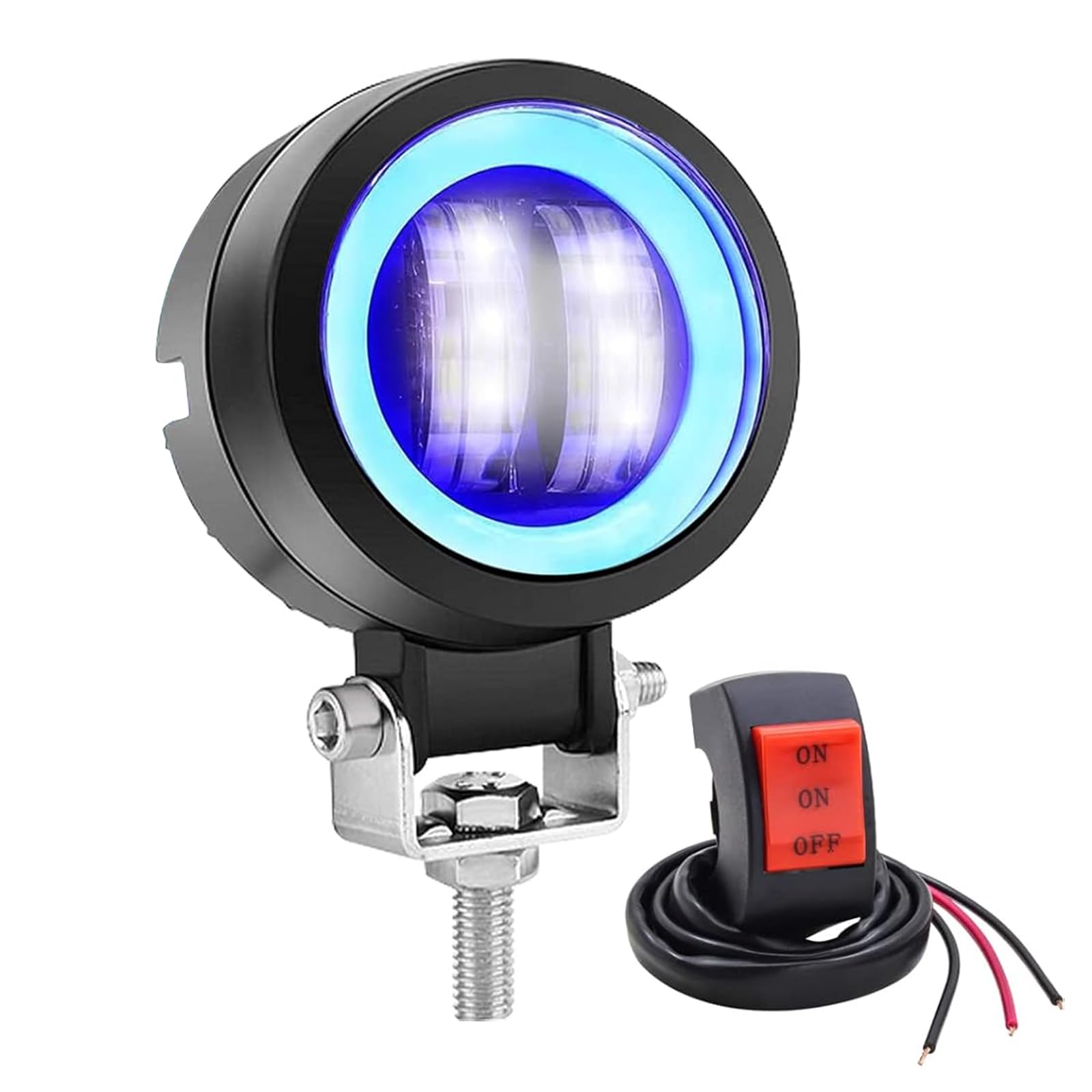 

Biqing Fog Lamp Cut Line IP68 Waterproof Motorcycle Fog Lamp /24V Motorcycle Fog Lamp style1 синий