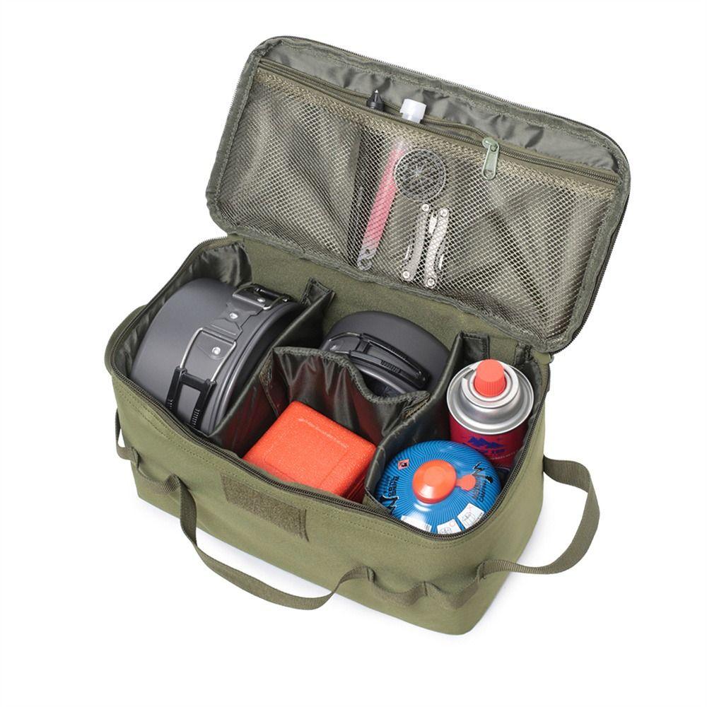 Secure and Convenient Camping Picnic Bag High-capacity Stove Canister Carry Bag  Road Trip Travel