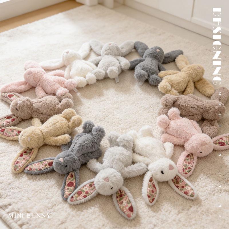 Plush Rabbit Keychain Charm: Cute Backpack Pendant & Doll Gift for Girls