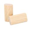 50 Pcs Wood Dowel 10x50mm Solid Beech Wood Tenon Insertion Block for Woodworking Furniture Splicing