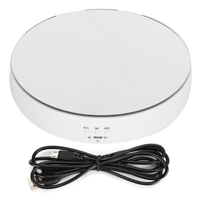 10KG Load Bearing 2 Gears Two Way Rotating Turntable Display Stand for Jewelry Phone