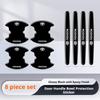 Protezione Ciotola Maniglia Portiera Auto Anti-Graffio Adesivi Decalcomanie per Toyota RAV4 Prius Yaris Hilux C-HR Accessori Auto Styling H3