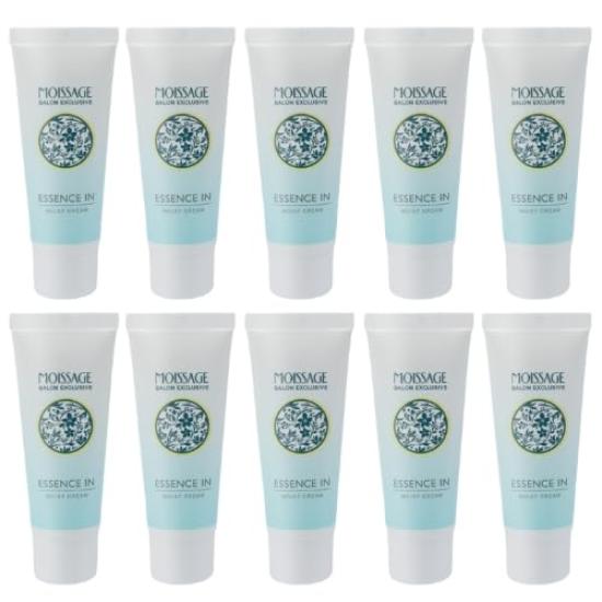 

[Set of 10] Moisage Essence-in Moist Cream 45g High Moisturizing Cream Skincare Face & Hand Use Made in Japan Dry Skin Care Fragrance-free
