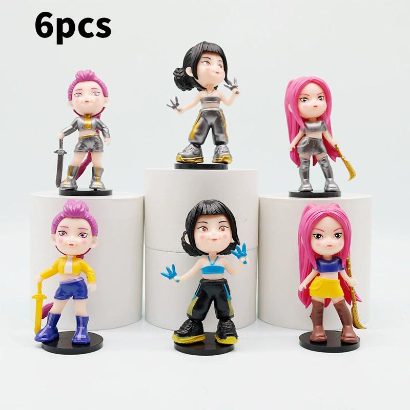 

Kpop Demon Hunters Pvc Figurine Collectible Desk Decor For Fans And Gifts