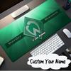 Custom Name Mouse pad Green And White Werder Mouse pad, Gaming Mouse Pad, keyboard pad, Desk Decor for computer notebook Fan Birthday Gift
