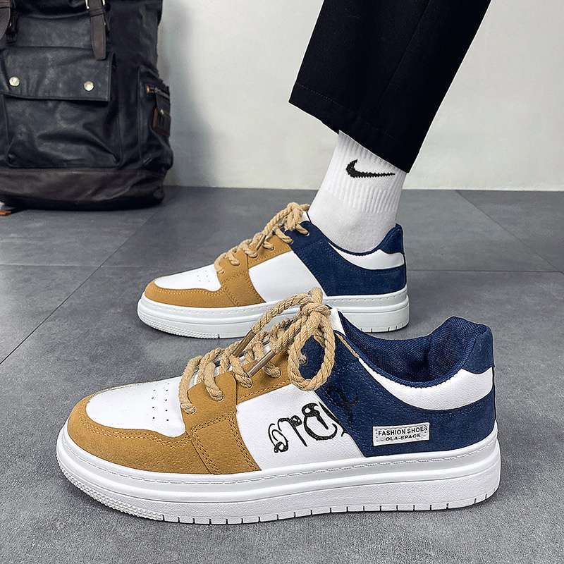 Niche design men's shoes summer 2025 new boys low-top board shoes versatile trend sports and leisure shoes men's