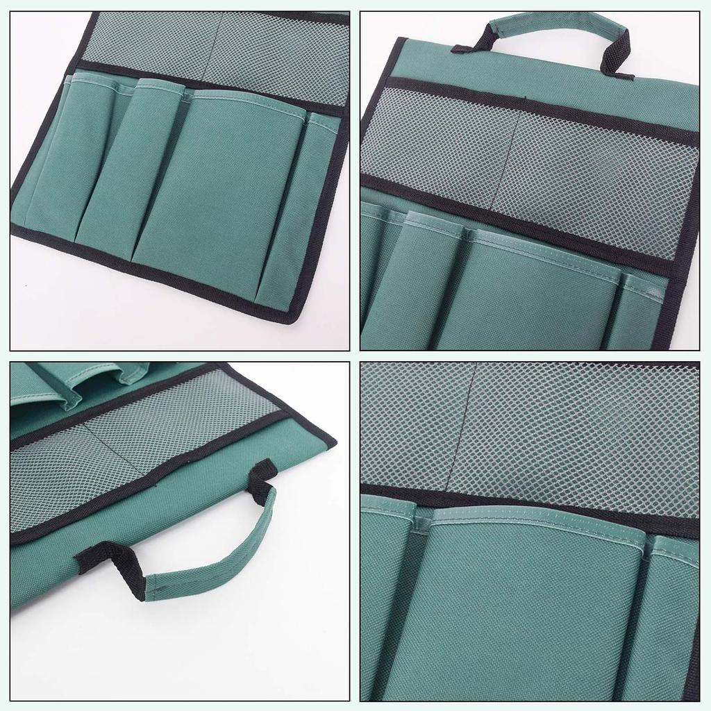 Garden Kneeler Tool Bags, Garden Stool Storage Bag,Kneeling Chair Garden Tool Bag Black