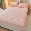 Washed Cotton Soybean Embroidered Bed Sheet, Skin-friendly Maternal and Infant-grade Bed Cover, Warm Bed Protector, Simmons Protective Cover
