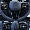Car Steering Wheel Frame Trim For Mercedes Benz A B C GLB Class W177 W247 X247 - Carbon Fiber Color Interior Accessories