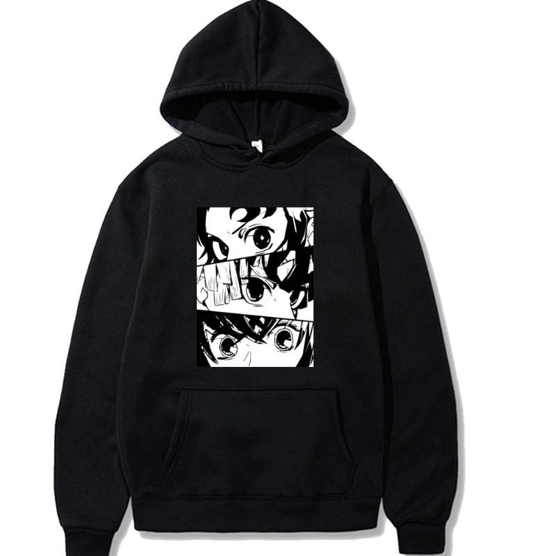 Popular Japanese Animation Hoodies Men Fashion Long Sleeve Sweatshirts Women Casual Harajuku Streetwear Pullovers Sudaderas