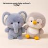1-5PCS Cute Desk Companion Plush Stuffed Animal Kawaii Desktop Ornament Study Work Buddy Birthday Gift for Kids