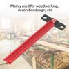 T-Type T Ruler 12 Inch Woodworking Ruler Convenient Precision Marking Tool  Layout
