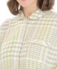Narue Cream Puff Check Shirt Pajamas Gauze(R)