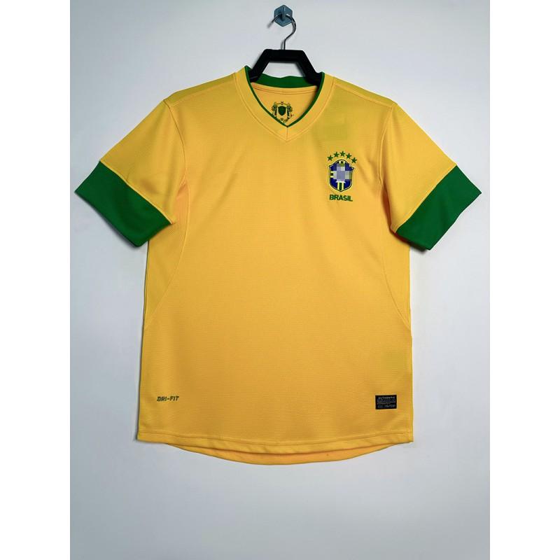Retro fotbalový dres Brazílie Mistrovství světa 1998 Romario Ronaldo Kaka Roberto Carlos Krátký rukáv Dlouhý