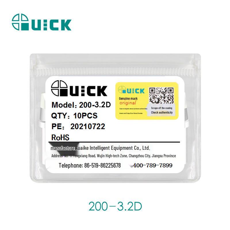 QUICK Kuai Ke TS2200/203H/503 Soldering Iron Tips - Compatible Models 203D/376D In 200-C/D/B/I/J/LB Styles.