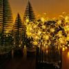 5M 20LED Solar String Lights Outdoor Waterproof 8 Mode Cherry Flower Light For Yard Garden Lawn Holiday Wedding Party Decoration
