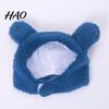 Cat Headwear Pet Headgear Cartoon Shape Super Soft Fastener Tape Non-Fading Ultra-Thick Dress Up Hat Polar Fleece Dog Winter Warm Decor Supplies Puppy