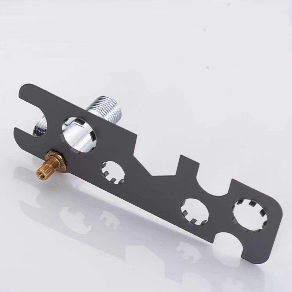 Ergonomic Faucet Aerator Wrench Professional Tool Universal Sink Aerator Removal Key Compact Size for Multiple Sizes