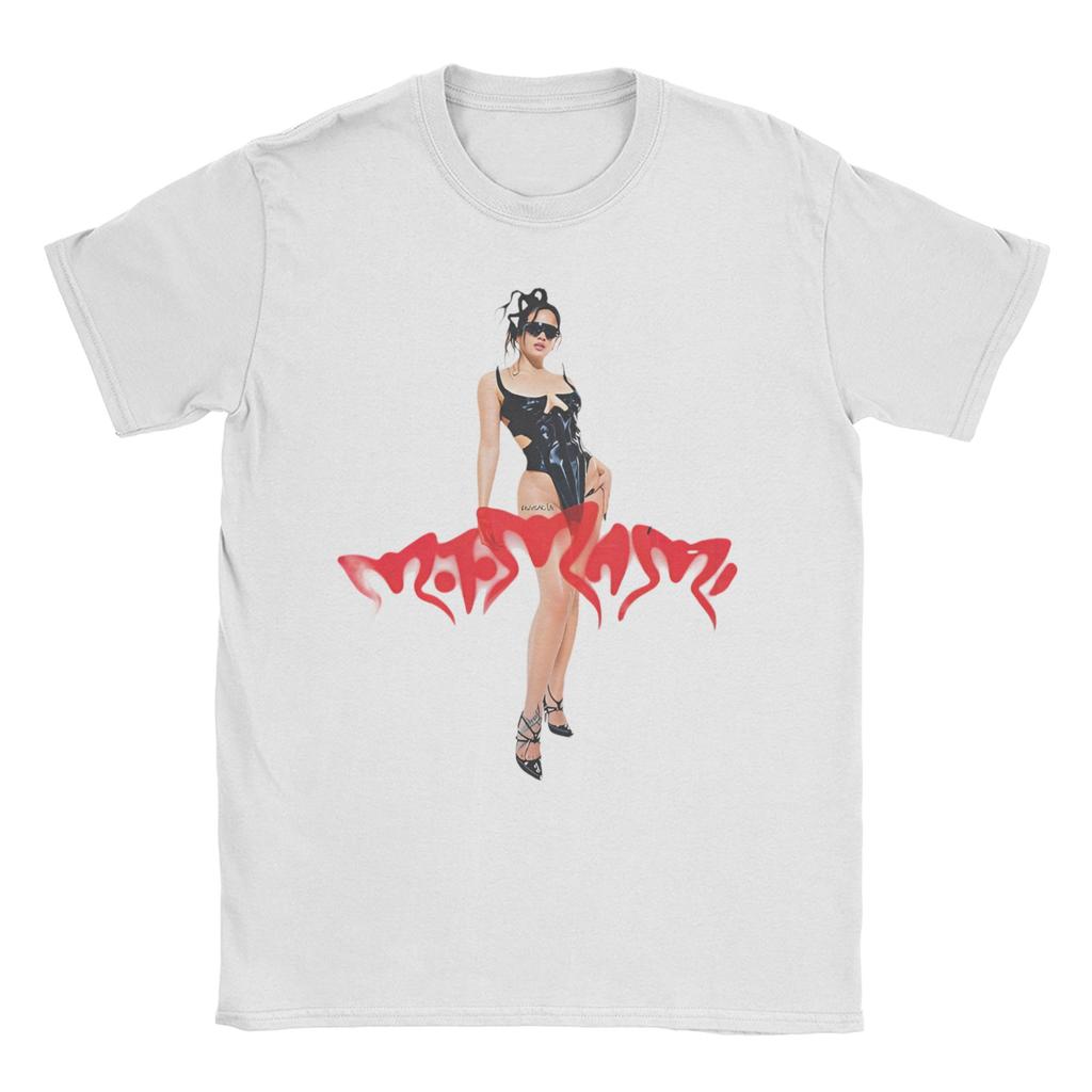 Singer ROSALIA Motomami TShirt for Unisex WoUnisex Funny Pure Cotton Tees Crew Neck Short Sleeve T Shirt Plus Size Clothes