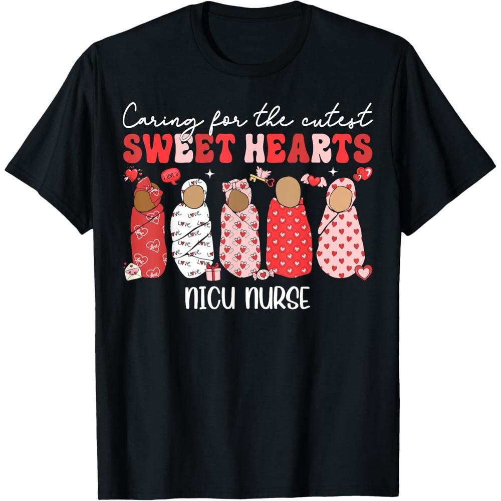 Valentines Day T-Shirt S чёрный