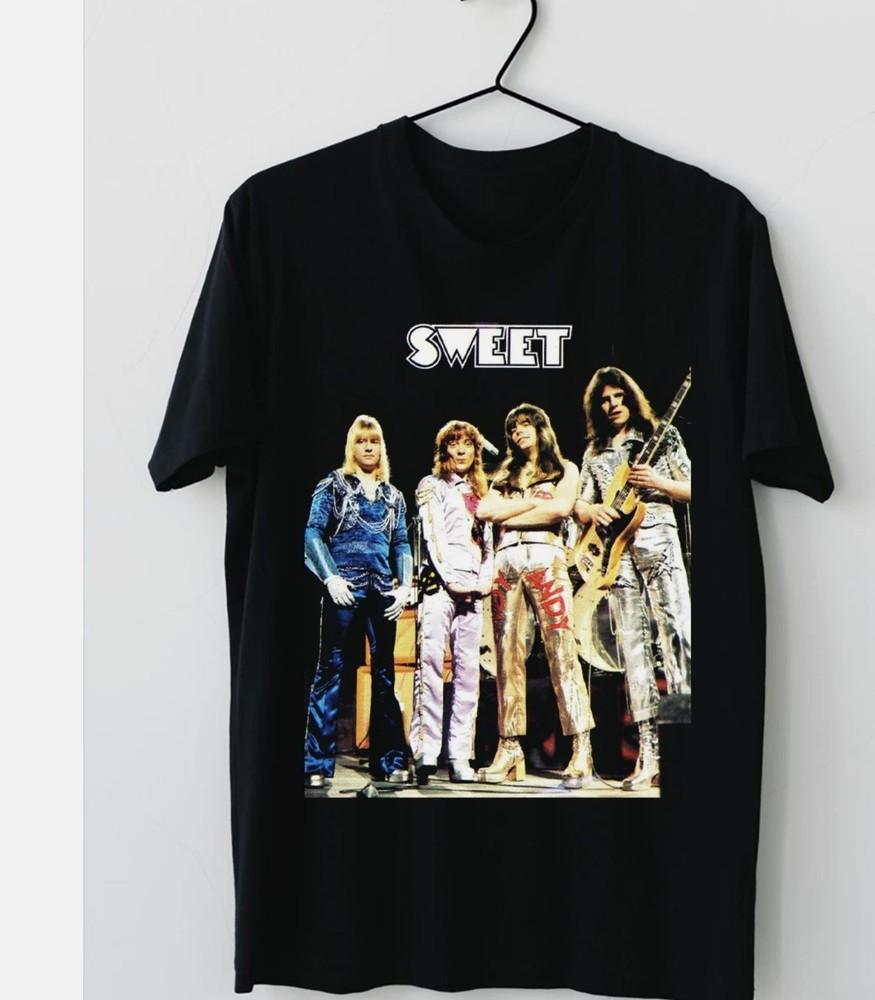 NEW The Sweet Band Shirt Short Sleeve Black Unisex S-5XL Gift Fan