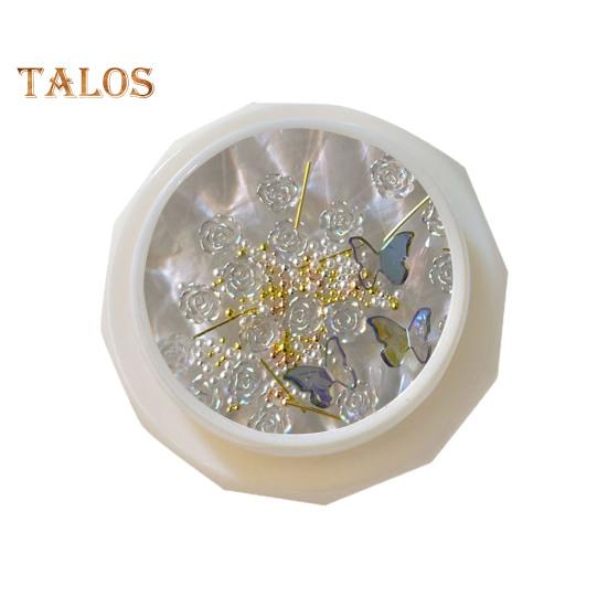 

1 компл. Декор для ногтей с изображением камелии, трехмерные декоративные мини-нежные камелии, накладные жемчужные бабочки для ногтей, камелия, Очарование, поставка для маникюрного салона