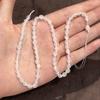 1 Strand Natural Stone Faceted Rondelle Beads 6.5×7.5mm, 38cm Loose Gemstone Beads For DIY Bracelet Necklace Jewelry Making