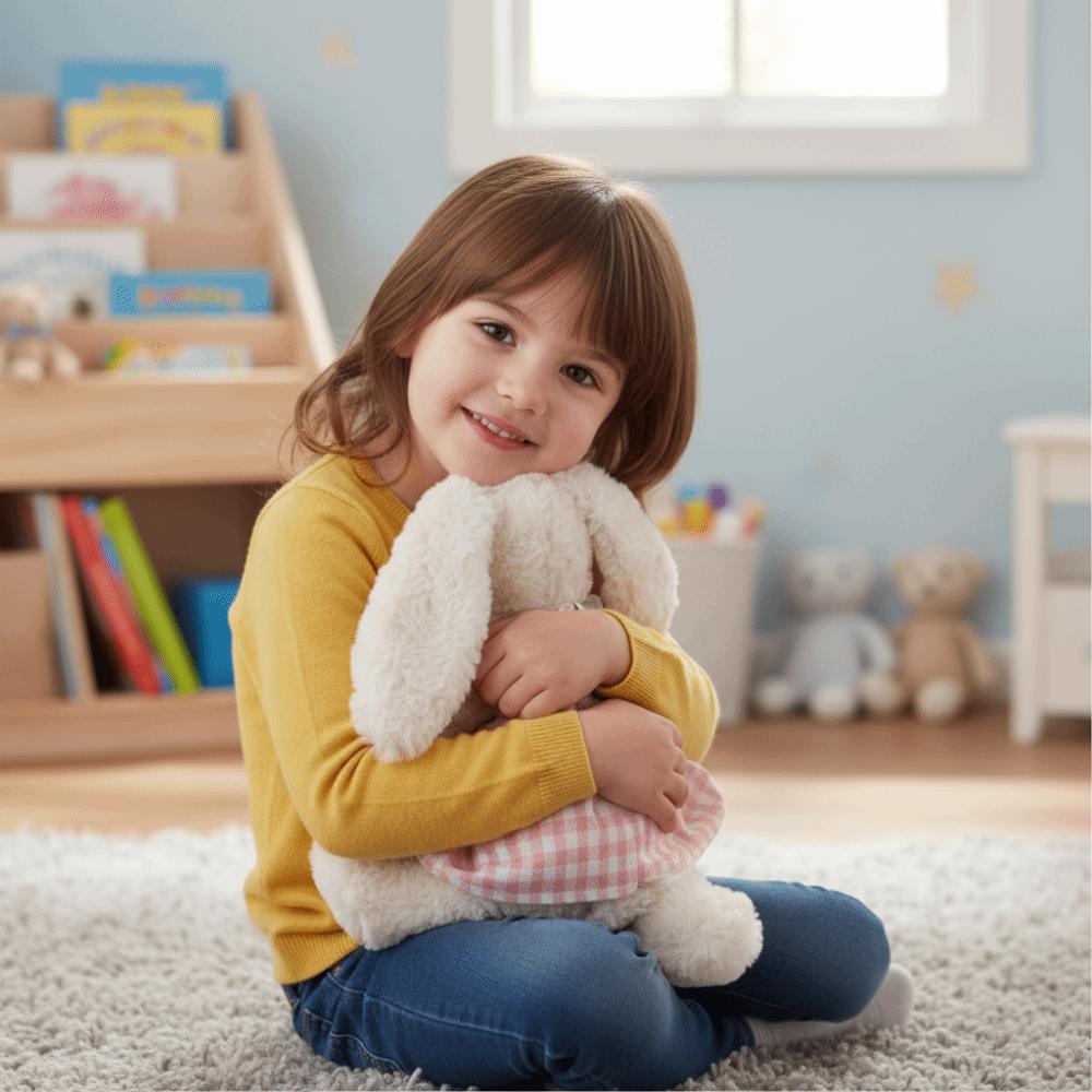 With Dress Rabbit Plush Toy Soft Stuffed Animal Dress Up Doll Rabbit Doll Baby Soothing Gifts