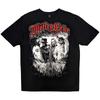 Officially Licensed Motley Crue Greatest Hits Band Shot Mens Black 100% Cotton T-shirt Mens Womens Tees Top