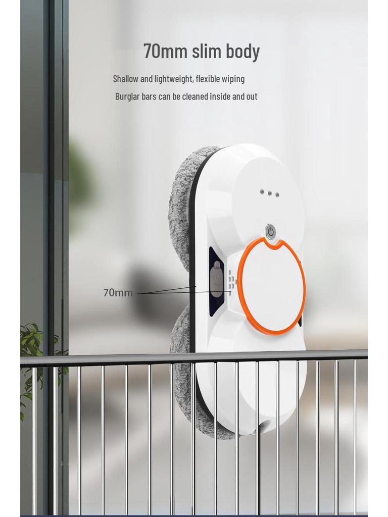 Smart Dual-Spray Automatic Window Cleaning Robot for Home