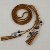 New Ethnic Style Decorative Belt Women'S Tassel With Dress Woven Thin Waist Chain Waist Rope
