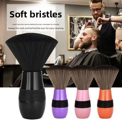 NEW Professional Soft Bristle Barber Neck Duster Brush Ergonomic Hair Cleaning Brush For Salon Home Hairdressing Styling Tools