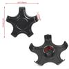 28GC Weather Car Hub Caps Modern 5 Prong Center Wheel Covers 4pcs for Vehicle