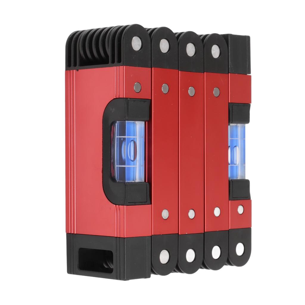 Składana poziomica 28 cali Wielofunkcyjna Wielokątowa Do obróbki drewna Dokładna Magnetyczna 4 poziomy