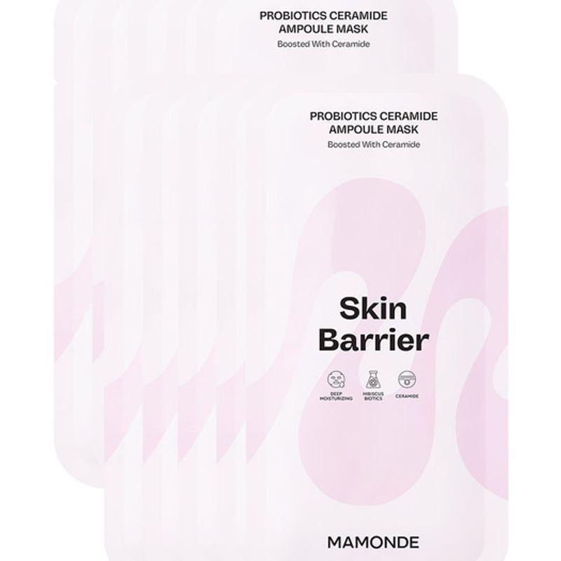 

Пробиотическая керамидная ампульная маска-набор (10 кусочков)